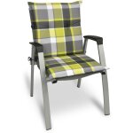 Matelas coussin pour chaise fauteuil de jardin terrasse 100x50x6cm vert - beautissu