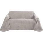 Beautissu - romantica couverture - plaid gris clair, 280x210x1 cm