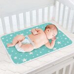 Bb impermable matelas  langer, lavable matelas tapis cologique cotton pour voyage, coton en tanche ...