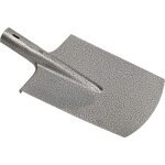 Bêche robuste de 290 x 190 mm pour manche de 38 mm de diamètre - pelle en acier pour planter sans manche ... Bêche robuste de 290 x 190 mm pour manche de 38 mm de diamètre - pelle en acier pour planter sans manche ...