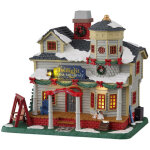 Le bed & breakfast twilight avec fume dans la chemine, avec adaptateur 4. 5v lemax