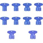 Beijiyi - 10 pi�ces a�rateur d�montable, 5 tailles a�rateur outils de cl�, mousseur robinet, robinet ...