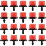 Beijiyi - 100pcs goutteurs irrigation goutte  goutte dripper, buses de gicleurs metteur jardin, arrosage ...