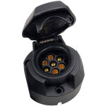 Beijiyi - adaptateur 7 p�les pour le raccordement de remorques et caravanes, = connecteur � vis, prise ...