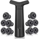 Beijiyi - bouchon de vin r�utilisable / pompe � vide / verseur de vin - la meilleure fa�on de conserver ...