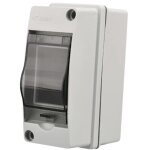 Beijiyi - coffret electrique etanche exterieur ip65, 2 modules, abs de surface en plastique, boite de ...