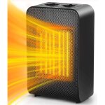Beijiyi - mini radiateur soufflant � �conomie d'�nergie en c�ramique avec chauffage rapide de 2 s, protection ...