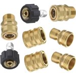 Beijiyi - nettoyeur haute pression accessoires, connecteur rapide de tuyau � haute pression kit, connecte ...