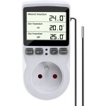 Beijiyi - prise thermostat, regulateur temp�rature num�rique, prise programmable digitale avec sonde, ...