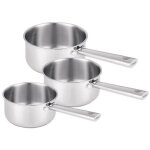 Beka - srie de 3 casseroles inox 16 / 18 / 20cm 101041