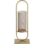 Beliani - bougeoir glamour de 53 cm en mtal dor accessoire de maison dcoratif bohol