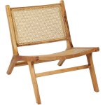 Beliani - chaise moderne en bois d'acajou et rotin naturel tresse viennoise salon middletown Beliani - chaise moderne en bois d'acajou et rotin naturel tresse viennoise salon middletown