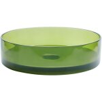 Beliani - comptoir de salle de bain bassin de lavabo rond semi transparent 360 mm vert tolosa