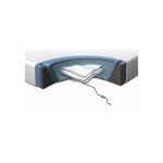 Beliani - kit pour lit à eau 180 x 200 cm housse et matelas à eau 2 x thermostat wasserbett set solers ... Beliani - kit pour lit à eau 180 x 200 cm housse et matelas à eau 2 x thermostat wasserbett set solers ...