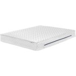 Beliani - matelas ferme pour lit double 160 x 200 cm à ressorts ensachés et mousse à mémoire de forme ... Beliani - matelas ferme pour lit double 160 x 200 cm à ressorts ensachés et mousse à mémoire de forme ...