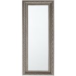 Beliani - miroir mural de forme rectangulaire 140 x 50 cm avec cadre d�coratif dor� vieilli au style ...