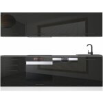 Belini - cuisine equipee complete alice muebles de cuisine complets - 240 cm. cuisine complete avec plan ...
