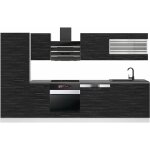 Belini - cuisine equipee complete cindy muebles de cuisine complets - 300 cm. cuisine complete sans plan ...