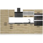 Belini - cuisine equipee complete mila muebles de cuisine complets - 300 cm. cuisine complete sans plan ...