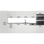 Belini - cuisine equipee complete naomi muebles de cuisine complets - 360 cm. cuisine complete sans plan ...