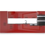 Belini cuisine equipee complete naomi muebles de cuisine complets - 360 cm. cuisine complete sans plan ...