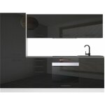 Belini - cuisine equipee complete sandy muebles de cuisine complets - 240 cm. cuisine complete avec plan ...
