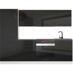 Belini - cuisine equipee complete sandy muebles de cuisine complets - 240 cm. cuisine complete sans plan ...