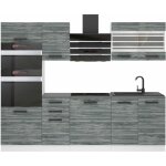 Belini - cuisine equipee complete tracy muebles de cuisine complets - 240 cm. cuisine complete sans plan ...