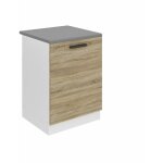 Meuble cuisine bas avec plan de travail sdz i meubles de cuisine - taille: 51, 6 x 60 x 85 cm i meuble ...