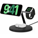 Belkin belkin boost charge pro 3in1 wireless charger with magsafe 15w (wiz009vfbk - v2)