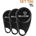 Bellcome interphone vidéo transpondeur noir Bellcome interphone vidéo transpondeur noir