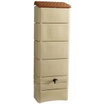 Bellijardin - rcuprateur  eau mural 300 litres beige avec couvercle
