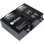 Beltrona rbc124 batterie pour onduleur remplace la batterie d'origine rbc124 adapt� aux marques apc x725061 ...