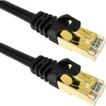 Câble réseau ethernet ftp cat. 7 noir 0, 5 m - bematik Câble réseau ethernet ftp cat. 7 noir 0, 5 m - bematik