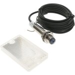 Cellule photolectrique capteur interrupteur commutateur pnp no 10 - 36vdc m12 1m rtrorflchissant ...
