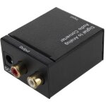 Convertisseur audio numérique / analogique toslink coaxial rca - bematik Convertisseur audio numérique / analogique toslink coaxial rca - bematik