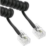 Cordon tlphonique rj11 boucls et 4 fils 5m - bematik