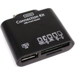 Lecteur de cartes mmoire et usb pour samsung galaxy tab supporte les cartes sd mmc ms m2 tflash - bematik ...