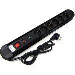 Bematik - multiprise 6 prises avec interrupteur et parafoudre (1. 5m cble)