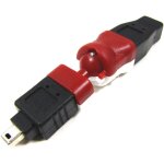 Bematik - rotor adaptateur firewire 400 ieee 1394 (4 broches - m / 4 broches - h)