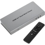 Bematik - s�lecteur matrice hdmi avec audio de 4 entr�es 1 sortie et avec t�l�commande