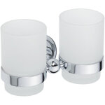 Bemeta ricordi double porte - verre en laiton, chrome (optimaric47cr)