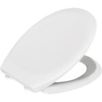 Bemis - arona - abattant forme universelle d�clipsable � frein de chute - 37, 5 x 41x 5, 5 cm - 2060pb000 ...