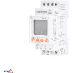 Horloge astronomique programmable - 24 - 264v ac / dc - rail din - ip20 - 2 modules