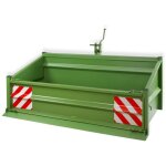 Dema - benne agricole 3 points 1800 s - dispositif de bascule