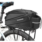 Benobby kids - sacoche de selle arrire de vlo multifonctionnelle 10 l, tanche