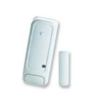 Magnetic bidirectoral radio contact contact white color for the protection of windows and doors bebw ...