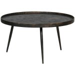 Whitelabel - table basse ronde Ø76cm - laiton - bounds Whitelabel - table basse ronde Ø76cm - laiton - bounds