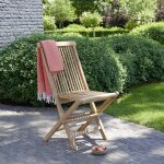 Berah getah - chaise de jardin en teck massif pliante Berah getah - chaise de jardin en teck massif pliante