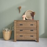 Berah getah - commode en teck recyclé massif 90 cm Berah getah - commode en teck recyclé massif 90 cm